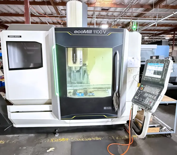 Used 2016 DMG MORI ecoMILL 1100V Vertical Machining Centers California US | Machine Tool Bids #376155