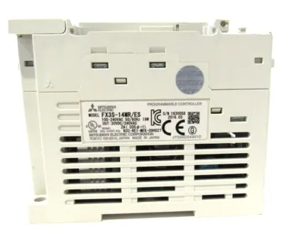 USED MITSUBISHI FX3S-14MR/ES PROGRAMMABLE CONTROLLER FX3S14MRES