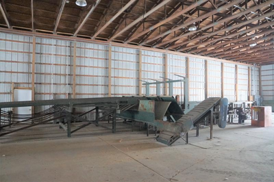 Automated Lumber Handling Tilt Hoist and Material Handling for Planer or Rip Line