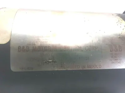 USED B&B ADJUSTABLE SPEED DRIVE MOTOR