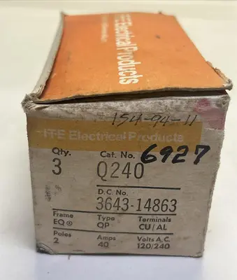 New | in-Stock SIEMENS Q240 Miscellaneous Equipment (Electrical & Power) | Surplus Asset Holdings #1191124