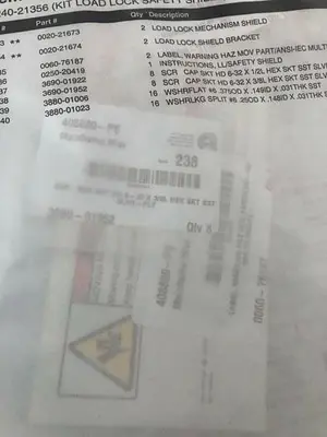 AMAT 0240-21356 KIT LOAD LOCK SAFETY SHIELD