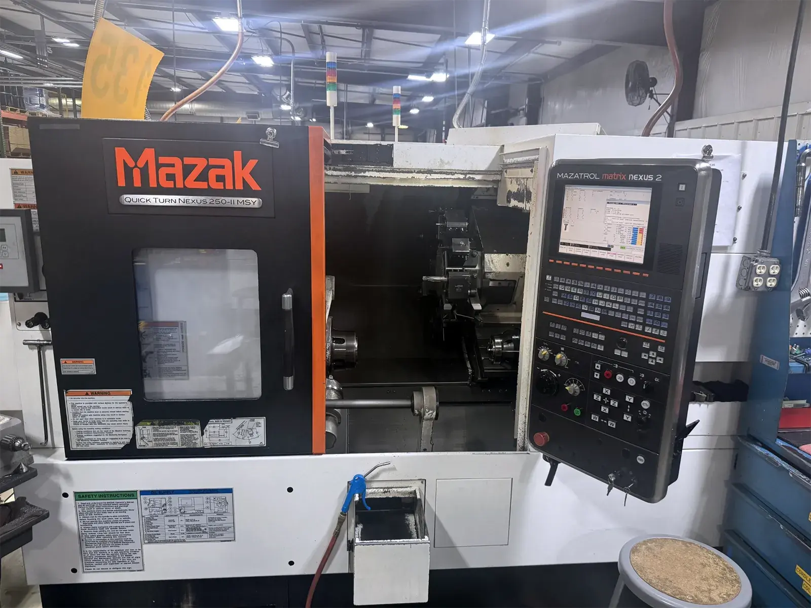 Used 2014 Mazak QTN 250MSY II CNC Lathes Kansas US | Machine Tool Bids #1351469