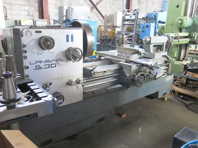 USED LANSING G30 GAP BED LATHE