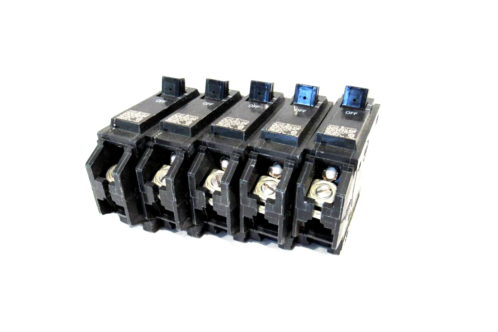 LOT OF 5 NEW GENERAL ELECTRIC THQL1120HID CIRCUIT BREAKERS