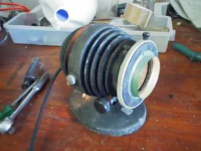 QTY. 1. AO SPENCER MAGNIFYING LIGHT WITH TELESCOPI...