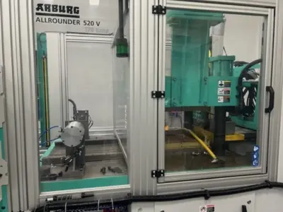 2014 ARBURG 520V-1600-800 VERTICAL CLAMP Injection Molding Horizontal/Vertical | Machinery Network (6)