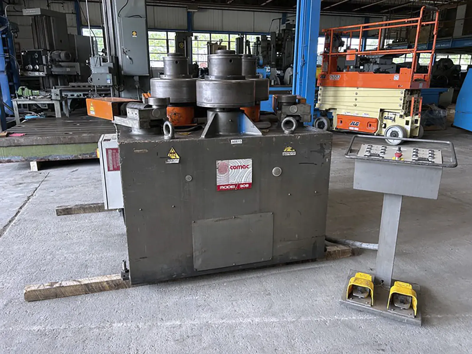 Used 2011 Comac 308HV4 Angle Bending Rolls Illinois US | Machine Tool Bids #1336422