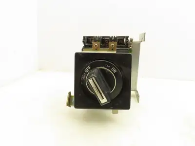 Fuji Electric BU-FHB3020 Circuit Breaker W Disconnect Switch 20A 600VAC 3 Pole