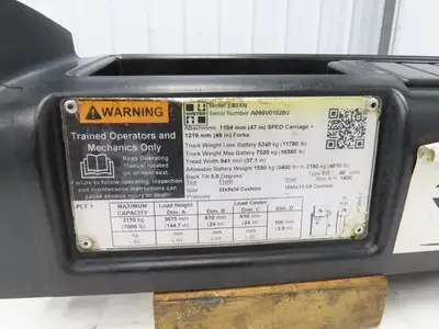 Hyster E80XN Forklift Dash Plastic Shroud Cover With Cupholders