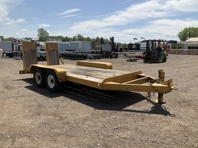 1993 Assembled 15’ Tandem Axle Equipment Trailer