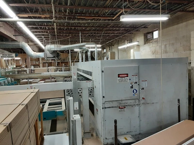 Used 2006 GIBEN ICON2 H105 Single-Line Beam Saws Ontario CA | Aldan Woodworking Machinery #1252755