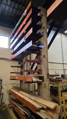 USED Cantilever Shelves Heavy Duty