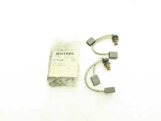 AC6-2034AS Motrec Forklift Motor Brush Kit 2-Brush with Stud 2 PC 5/8"x1"x1-1/8"