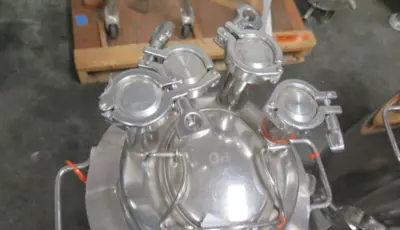 2001 UM Portable Jacketed Stainless Steel Vessel Tank Fermentation