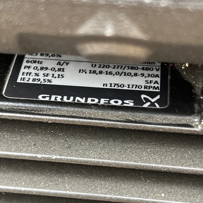 New | in-Stock Grundfos 25957-4P-7.5HP Centrifugal Pumps California US | Davliegogo LLC #1705462