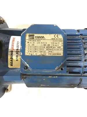 Ebara 3LM/I 40-125/2.26 Stainless Steel Three-Phase Electric Pump