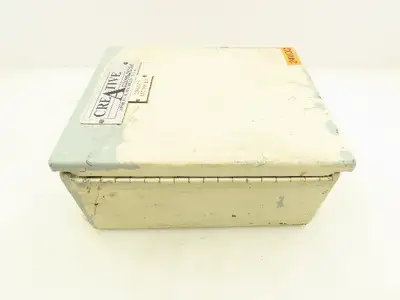 Hoffman A1008CHFTC Electrical Enclosure Box 10x8x4" Wall Mount Terminal Blocks