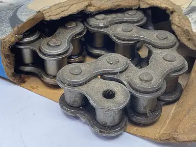 USED DIAMOND CHAIN #80 ROLLER CHAIN 10FT
