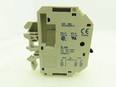 Telemecanique GB2CB07 Circuit Breaker 2A 60VDC 277VAC Thermal Magnetic TeSys