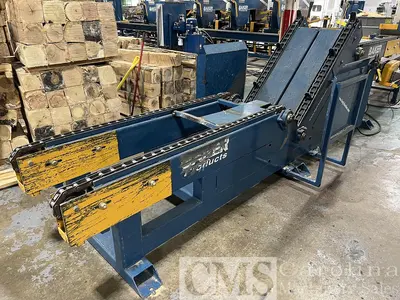 USED 2024 BAKER MODEL CX 5-HEAD RESAW WITH RETURN