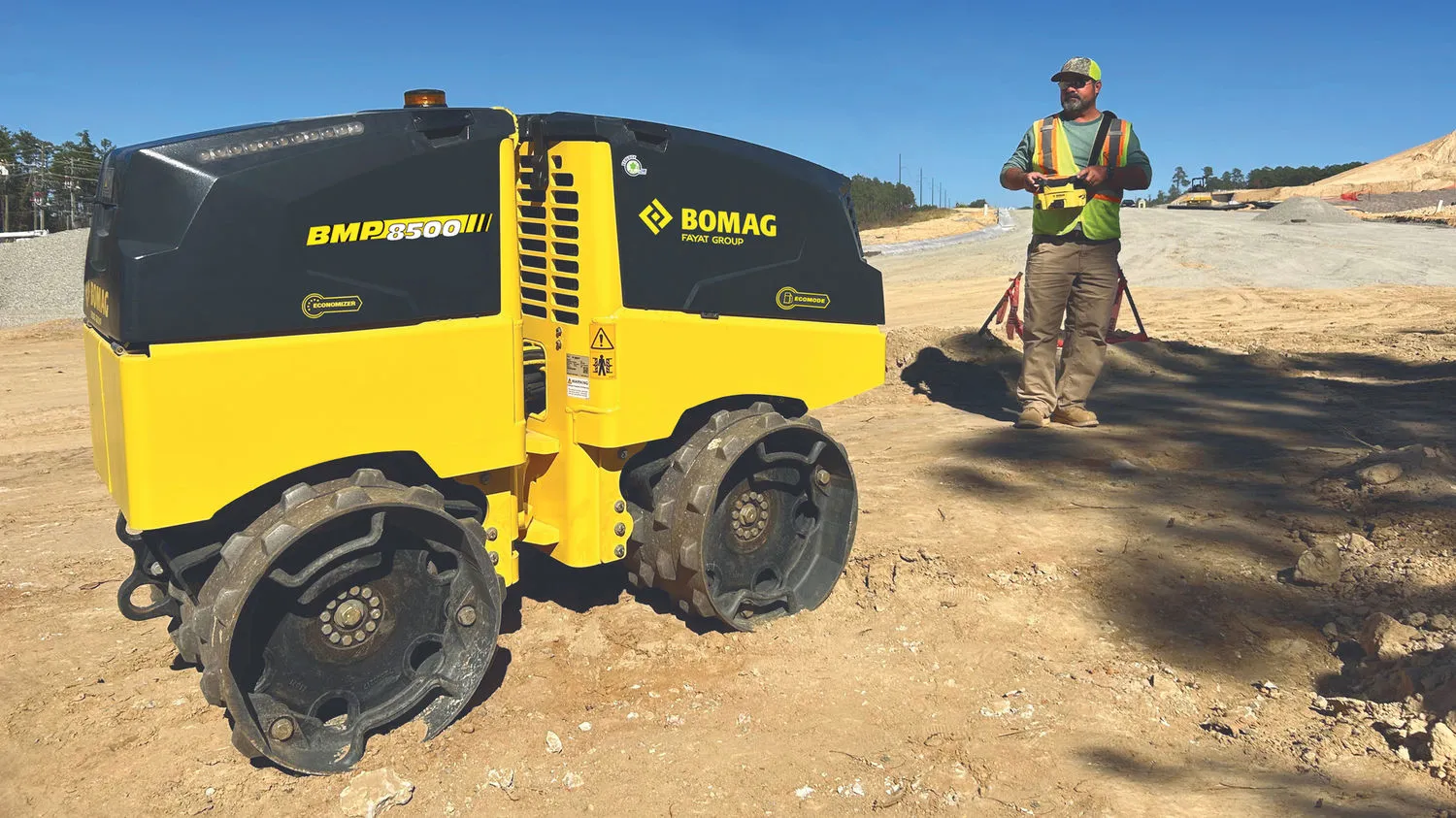 USED 2019 Bomag BMP8500