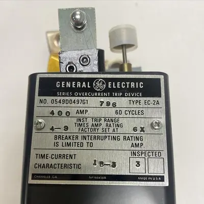 New | in-Stock GENERAL ELECTRIC 0549D0497-G-1 Miscellaneous Equipment (Electrical & Power) | Surplus Asset Holdings #1194593