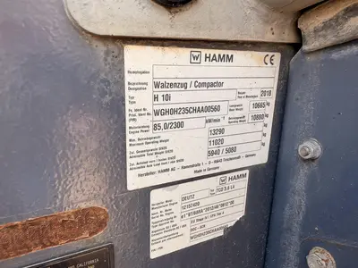 Used 2018 HAMM H10I Single Drum Rollers Utah US | CSS Equipment Sales #1383929