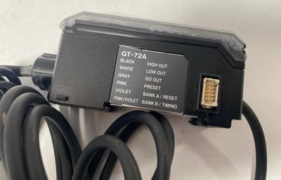 GT-H10L KEYENCE GTH10L DIGITAL CONTACT SENSOR WITH PUSHBUTTON CALIBRATION GT-72A