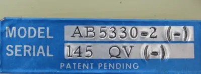 NEW PILLAR CORP AB5330-2 CIRCUIT BOARD AB53302