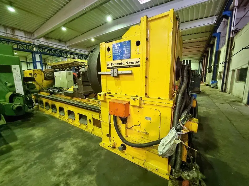 USED ERNAULT & SOMUA Ø 2000 X 8000 MM CNC