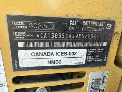Used 2020 CATERPILLAR 303.5E2 CR Crawler Excavators - Mini North Carolina US | Southeastern Equipment Corp #1467765