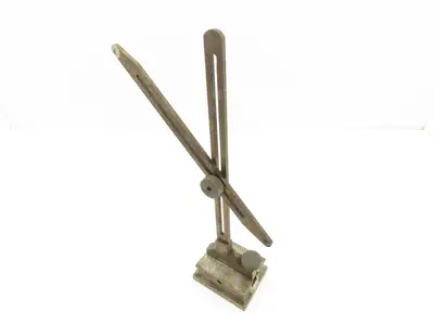 Fowler 12" Indicator Gage Transfer Stand Steel Base 52-620-717-0