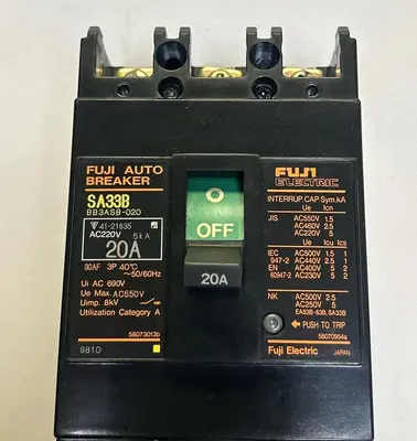 USED FUJI ELECTRIC BB3ASB-020