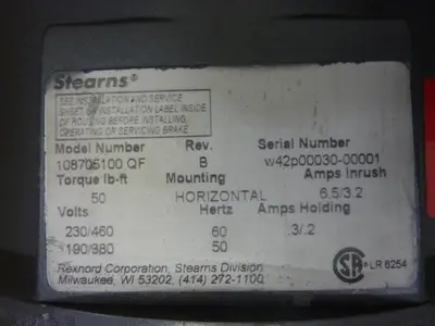NEW US ELECTRICAL MOTORS 698722