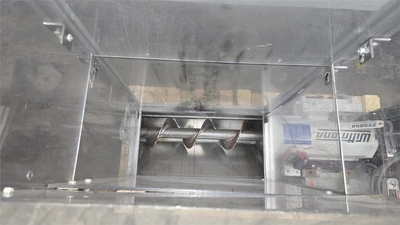 9.7" x 10" Wittmann Knife-Mill Auger Granulator, 9.24 HP