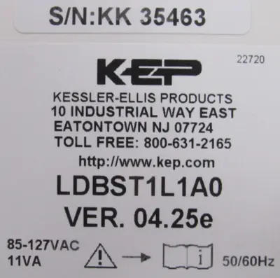 NEW KEP LDBST1L1A0 LARGE DISPLAY BATCHER VER. 04.25E