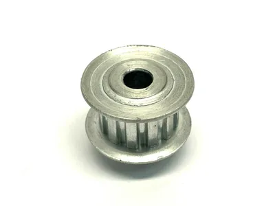 P12XL037A | Aluminum Timing Pulley 12 Teeth 1/4" Bore 3/16" Teeth Pitch 1" Pitch Diameter - Used