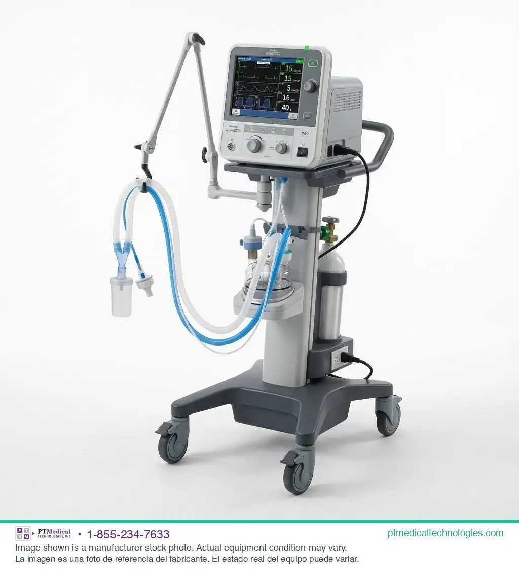Used PHILIPS RESPIRONICS RESPIRONICS V60 BROKEN SCREEN PARTS UNIT Respirators / Ventilators Texas US | PT Medical Technologies #1458470