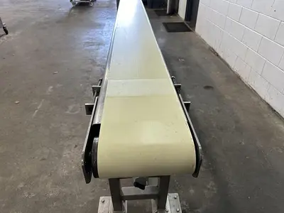 13'L 10.5" Wide Belt Conveyor