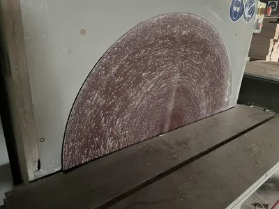 USED DANOFLEX Ø 800 MM CYLINDRICAL ABRASIVE GRINDING