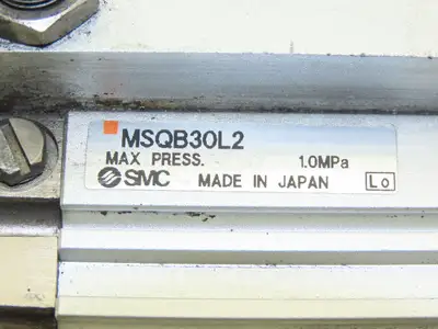 SMC MSQB30L2 Pneumatic Rotary Actuator Table Air Cylinder 180° Rotation