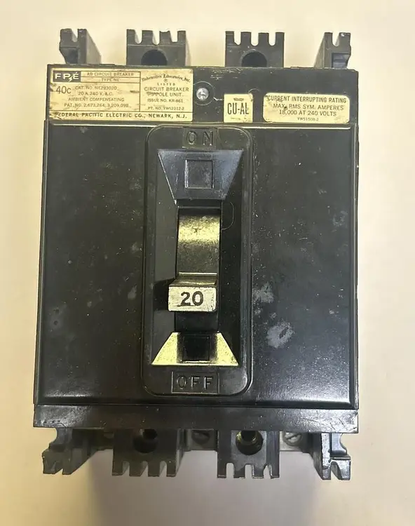 Used FEDERAL PACIFIC NE233020 Miscellaneous Equipment (Electrical & Power) | Surplus Asset Holdings #1199078
