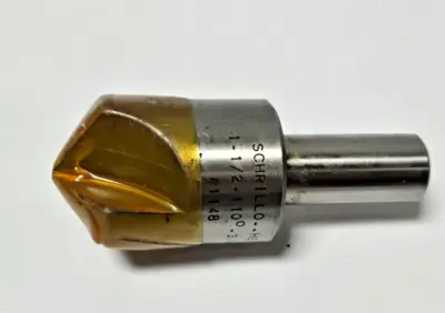 Schrillo 1-1/2 High Speed Steel 110 Degree 3/4 Countersink #1148 USA