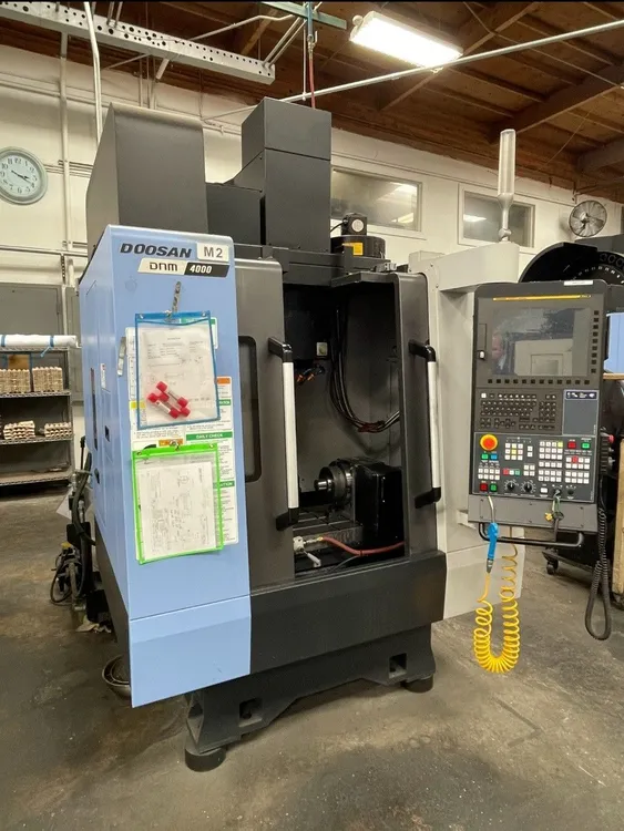 Used 2021 DOOSAN DNM 4000 Vertical Machining Centers California US | Midstate Machinery #207362
