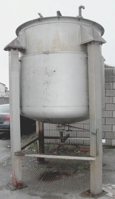 4,250 L S/S JKTD Mixing Tank 4Kw