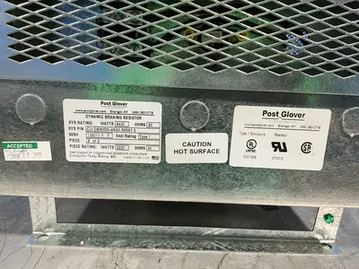 Used POST GLOVER CUDB80D04K43595813 Resistors Ohio US | HGR 24 #1547225