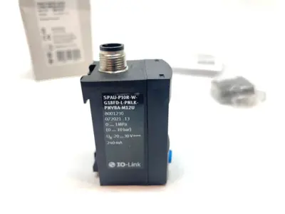 8001230 | Festo SPAU-P10R-W-G18FD-L-PNLK-PNVBA-M12U Pressure Sensor, IO-Link,  - New