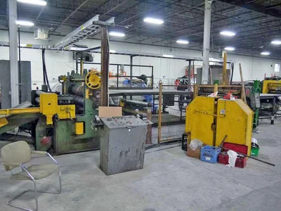 60" x 7.00" x 40,000# Loopco Slitting Line