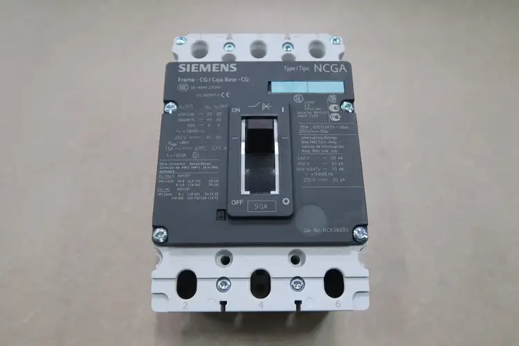 Used SIEMENS NCX3B090 Switchgears British Columbia CA | Lenmark #241162